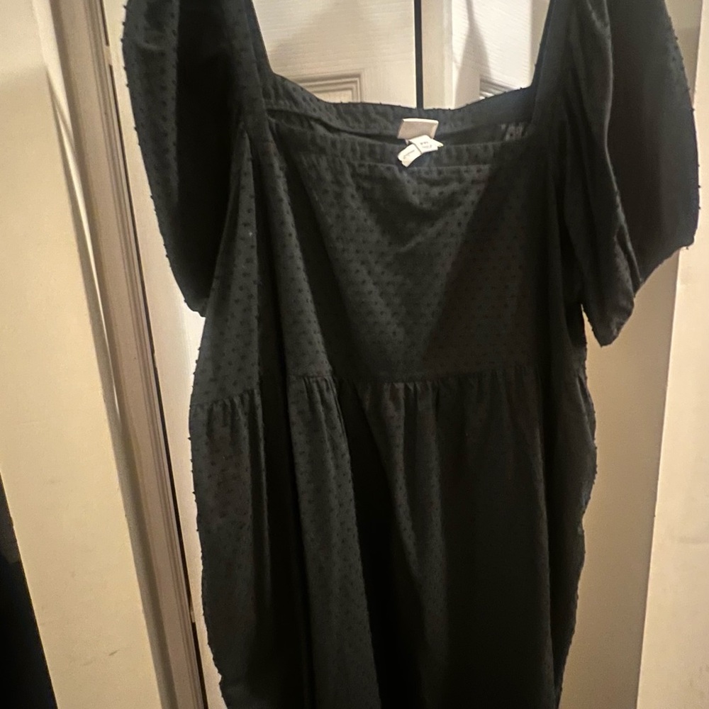 A New Day Black Babydoll dress